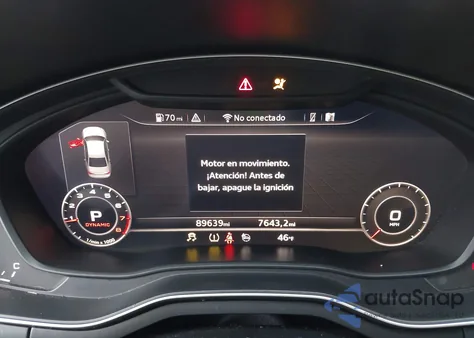 2018 Audi A4 2.0T Premium/2.0T Tech Premium z USA, uszkodzony, nr VIN WAUENAF49JA103241